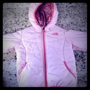 The north face puffer winter jacket